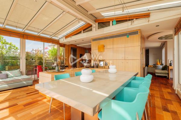 Dernier étage – Duplex de prestige aux portes du Bois de Vincennes