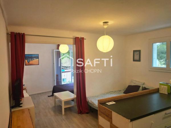 Charmant T2 à côté de la plage de Fabregas