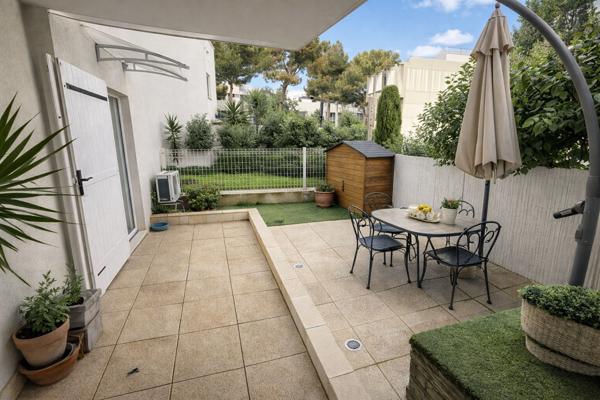 Appartement 2 pièces à vendre à La Ciotat en rez de jardin