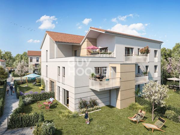Appartement 2 pieces niché dans un écrin de verdure