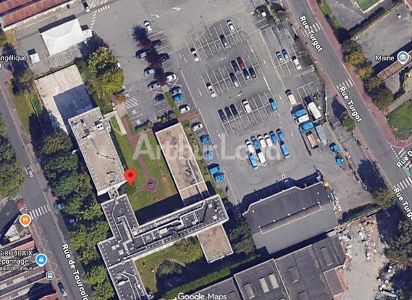 Bureau location vente Roubaix site indépendant sur parcelle de 15000 m2