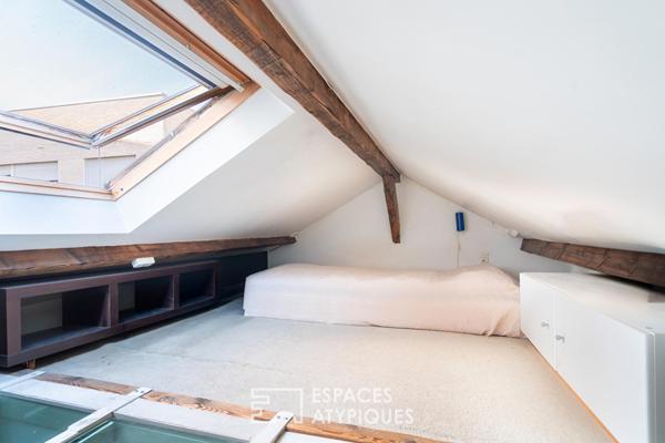 Loft bohème en duplex avec terrasse