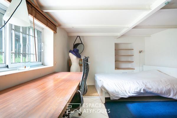 Loft bohème en duplex avec terrasse