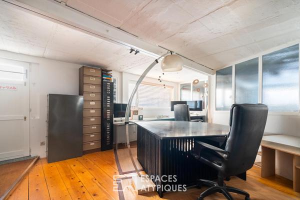 Loft bohème en duplex avec terrasse