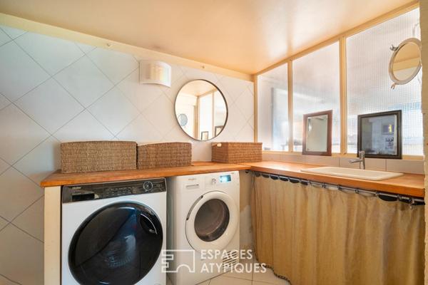 Loft bohème en duplex avec terrasse