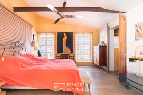 Loft bohème en duplex avec terrasse