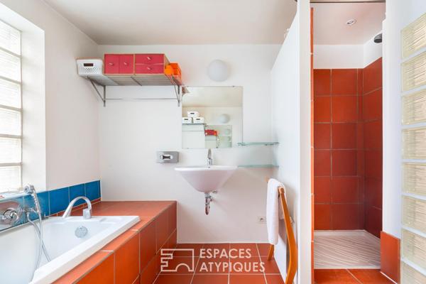 Loft bohème en duplex avec terrasse
