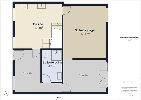 Appartement Hasparren 5 pièce(s) 115 m2 avec jardin privatif, garage fermé et grande cave Hasparren