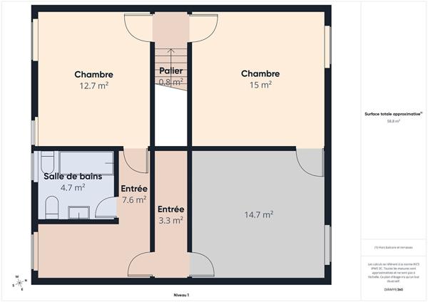 Appartement Hasparren 5 pièce(s) 115 m2 avec jardin privatif, garage fermé et grande cave Hasparren