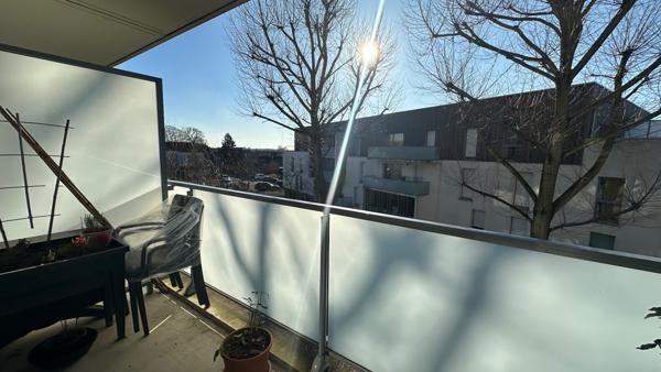 Appartement T2 avec balcon orienté Sud-Ouest à Roncq