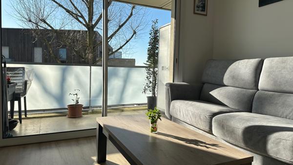 Appartement T2 avec balcon orienté Sud-Ouest à Roncq