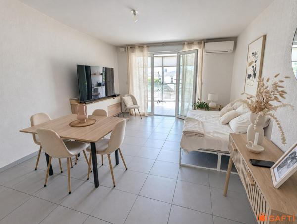 T2 avec loggia et garage en centre-ville