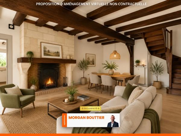 Maison à vendre 4 pièces NOYANT-VILLAGES (49)