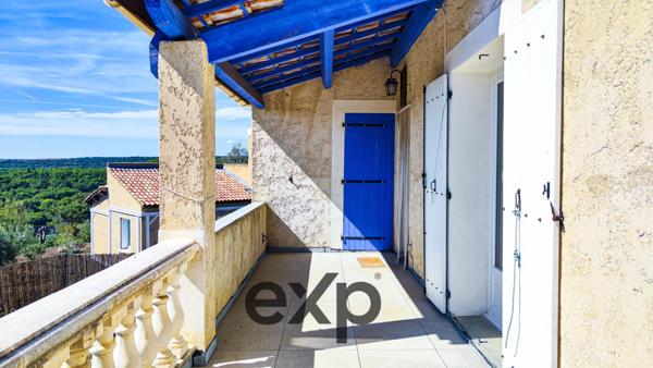 Maison individuelle avec deux logements et vue panoramique – Puimichel (04700)