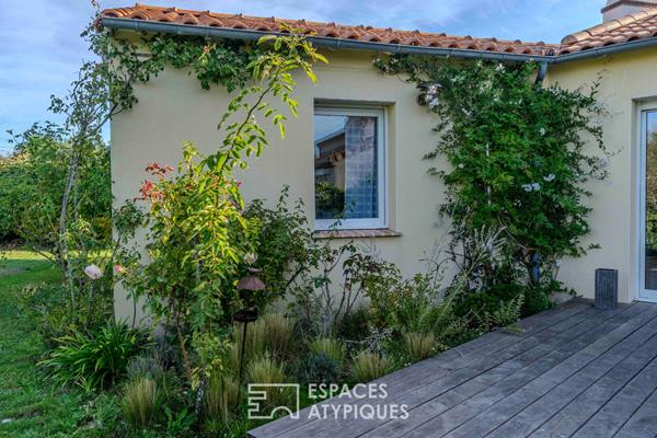 Élégante villa moderne de plain-pied à quelques pas des plages