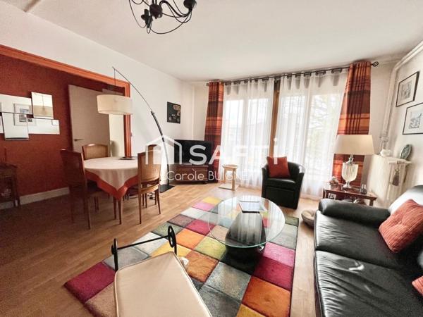 Appartement T3 avec parking et cave