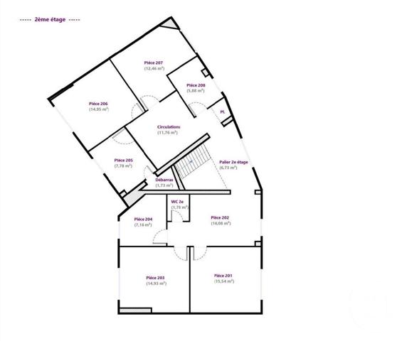 Immeuble à vendre  494 m2 PARIS - 75013