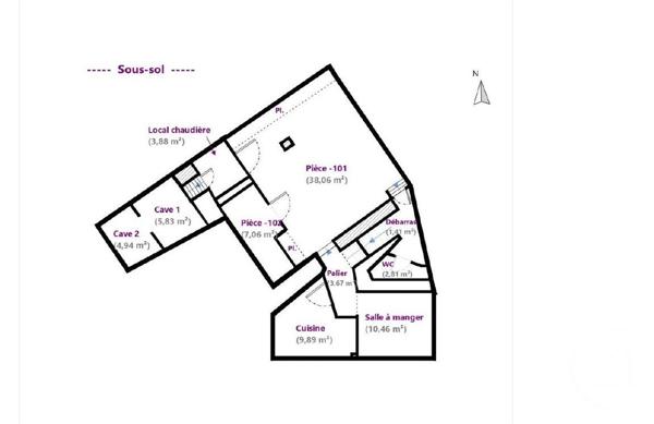 Immeuble à vendre  494 m2 PARIS - 75013