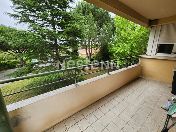 Appartement 2 pièces à Castanet Tolosan, proximité lac, parking, terrasse 51.25m²