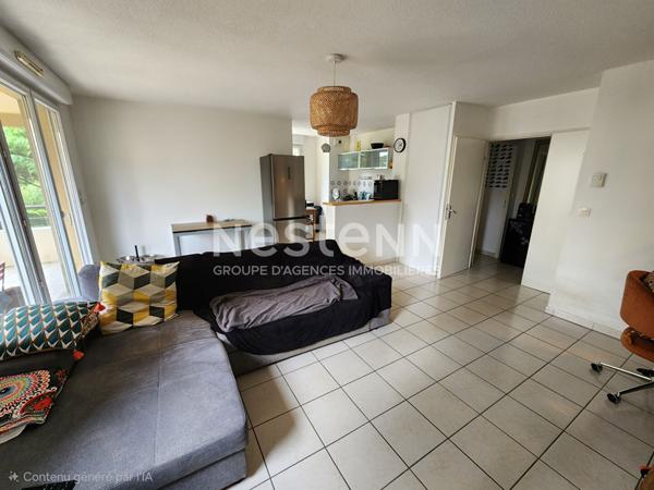 Appartement 2 pièces à Castanet Tolosan, proximité lac, parking, terrasse 51.25m²