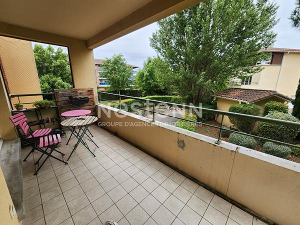 Appartement 2 pièces à Castanet Tolosan, proximité lac, parking, terrasse 51.25m²