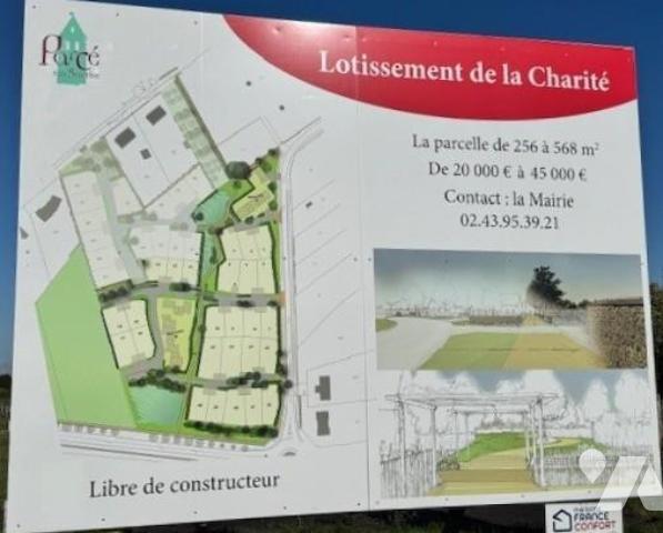 TERRAIN CONSTRUCTIBLE VIABILISE DE 568M²