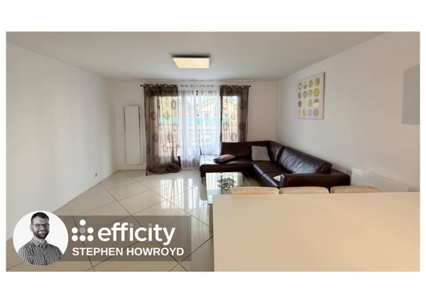 Appartement 3 pièces - 61 m² Exclusivité efficity