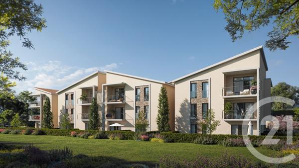 Appartement F3 à vendre  3 pièces - 65,08 m2 VALBONNE - 06