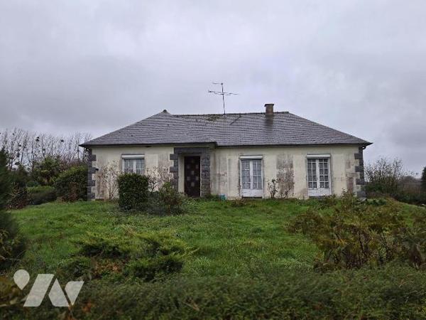 CHAMPEON- En campagne, pavillon sur sous-sol avec accès de plain pied sur plus d'un hectare de ...