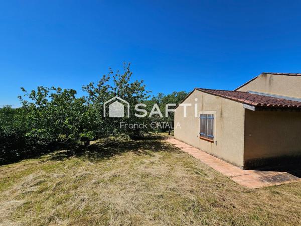 Maison de plain-pied avec vue Pyrenées