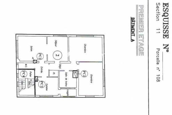 3%COM Magnifique appartement F3 87m2 rénové avec cave et garage  Brumath (67170)