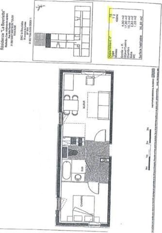 Appartement – Investissement LMNP immédiat à vendre 2 pièces TOULOUSE (31)