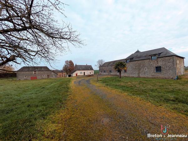 Corps de ferme sur 3 ha 39 secteur Vaiges