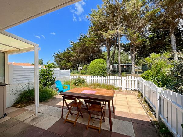 Pavillon de T2 mezzanine proche plage