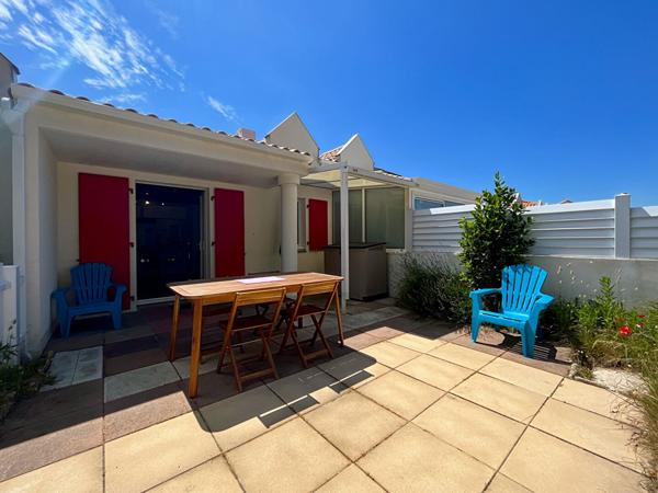 Pavillon de T2 mezzanine proche plage