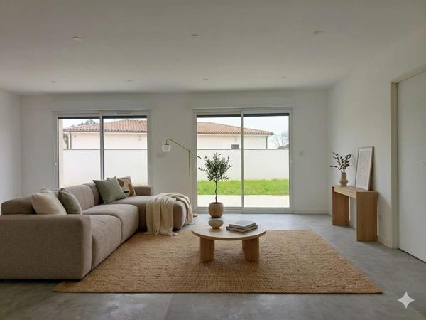 Maison T4 103 m2 - Terrain 400 m2 - Clim gainable