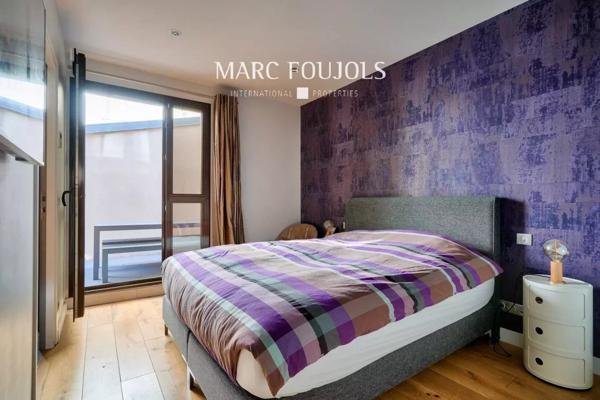 Courbevoie : maison style loft avec jardin