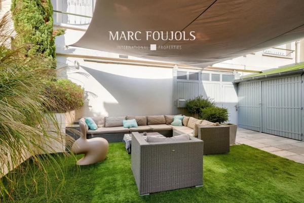 Courbevoie : maison style loft avec jardin
