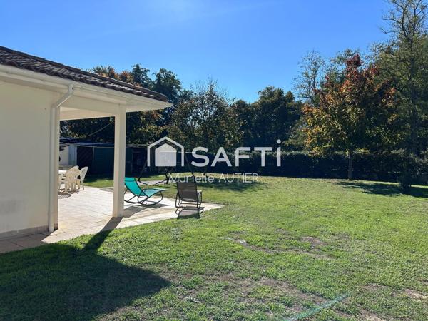 Maison plain-pied de 80 m² -  Proche centre du Pian Médoc