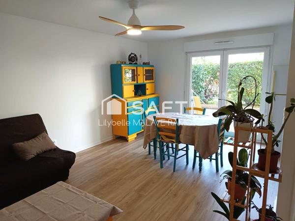 Appartement T2 avec terrasse et parking couvert