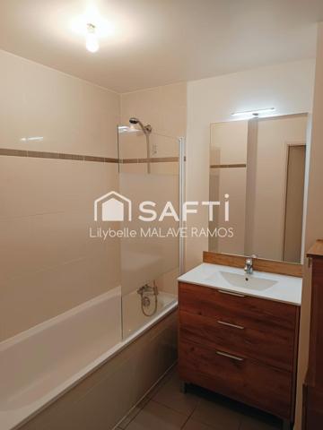 Appartement T2 avec terrasse et parking couvert