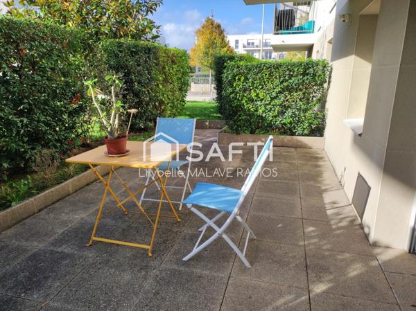 Appartement T2 avec terrasse et parking couvert