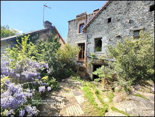 Maison à vendre 7 pièces, 3/4 chambres à SAINT ELOI en Creuse (23)
