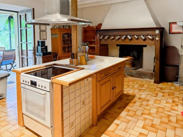 Propriété 358 m2 à vendre -avec 7700 m2 de parc - Maison 8 pièces de 234 m2, gîte de 124 m2 et piscine proche de MARCIAC (32)