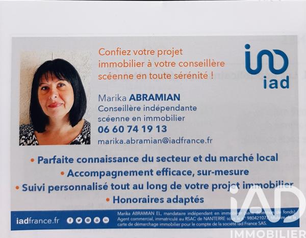 Appartement à vendre 4 pièces 101 m² Sceaux