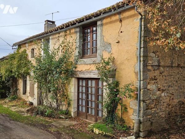 A vendre à ROUILLE (86480), Une maison ancienne