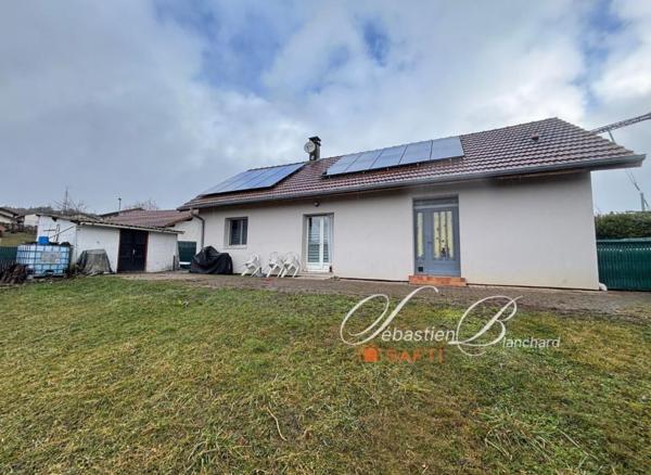 Maison individuelle de plain-pied sur belle parcelle