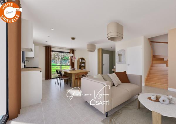 Maison neuve 2024, DPE A, frais notaire réduits.