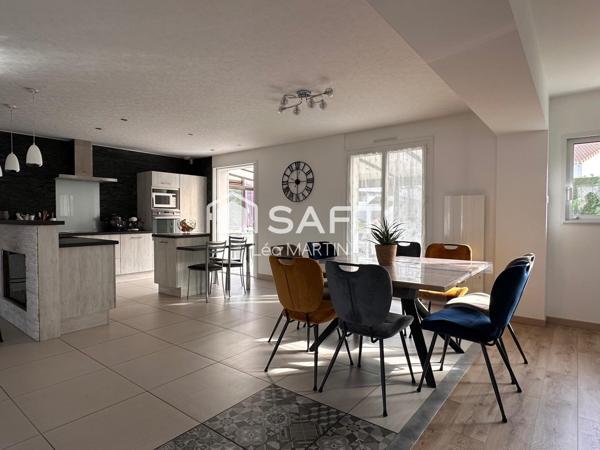 Pavillon de plain pied - 126m2 - 4 chambres