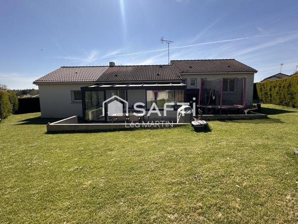 Pavillon de plain pied - 126m2 - 4 chambres